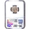 Image 2 : Roman Valerian I 253-260 AD Bi Dbl-Denarius NGC VF