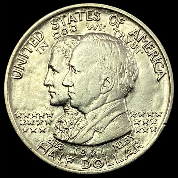 1921 Silver Half Dollar Alabama Centennial CLOSELY UNCIRCULATED