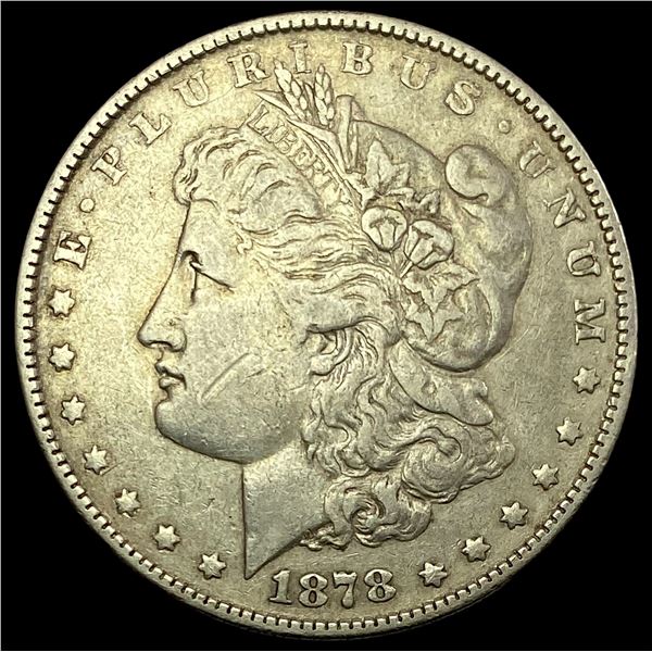 1878 7/8TF Silver Morgan Dollar NEARLY UNCIRCULATED