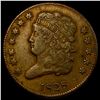 Image 1 : 1828 12 Stars Copper Half Cent NEARLY UNCIRCULATED