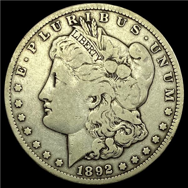 1892-S Silver Morgan Dollar NICELY CIRC