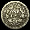 Image 2 : 1852-O Silver Seated Liberty Dime NICELY CIRCULATED