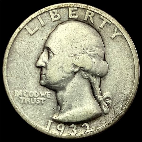1932-D Silver Washington Quarter LIGHTLY CIRCULATED