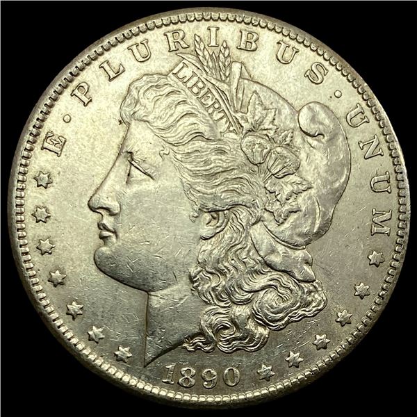 1890-S Silver Morgan Dollar CLOSELY UNCIRCULATED