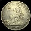 Image 1 : 1877 Silver Trade Dollar CLOSELY UNCIRCULATED