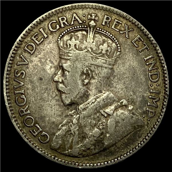 1931 Silver 25 Cents Canada NEARLY UNCIRCULATED