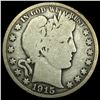 Image 1 : 1915 Silver Half Dollar (Barber) NICELY CIRCULATED