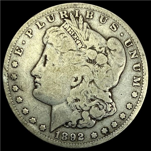 1892-S Silver Morgan Dollar NICELY CIRCULATED