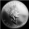 Image 1 : 1993 Silver 1 oz Canadian Maple Leaf SUPERB GEM BU
