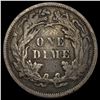 Image 2 : 1873 Silver Seated Liberty Dime NEARLY UNCIRCULATED