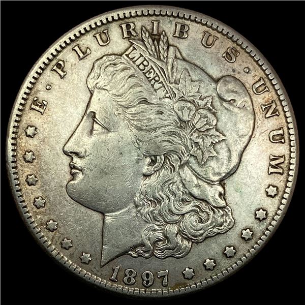 1897-S Silver Morgan Dollar NEARLY UNCIRCULATED