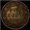 Image 2 : 1893 Canada Bronze 1 Cent NEARLY UNCIRCULATED