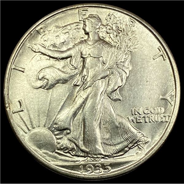 1935-D Silver Walking Liberty Half Dollar UNCIRCULATED