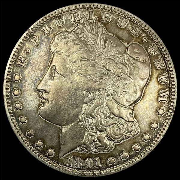 1891-O Silver Morgan Dollar NEARLY UNCIRCULATED