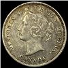 Image 1 : 1882-H Silver 5 Cents Canada CLOSELY UNCIRCULATED