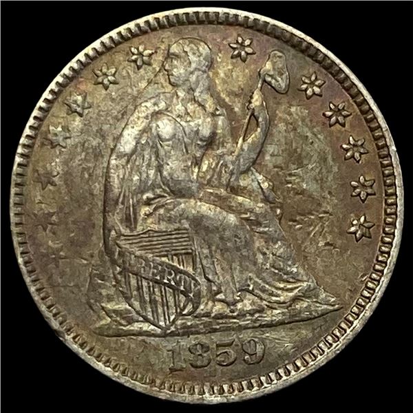 1859 Silver Half Dime CLOSELY UNCIRCULATED