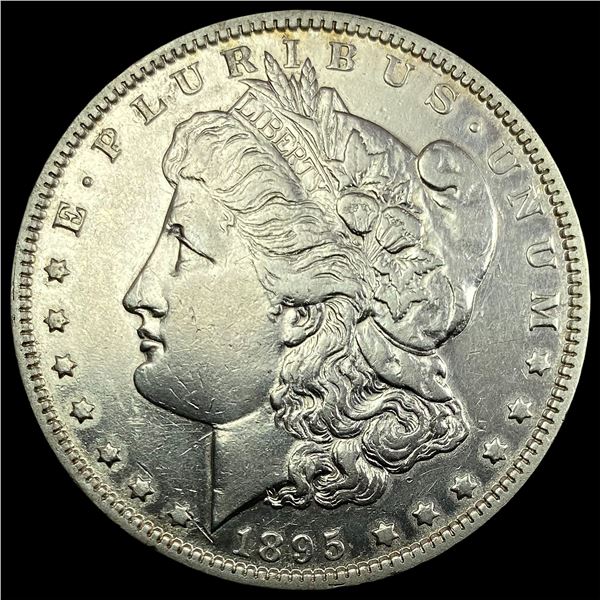 1895-O Silver Morgan Dollar NEARLY UNCIRCULATED