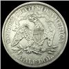 Image 2 : 1873 Arrows Seated Liberty Half Dollar NEARLY UNCIRCULATED