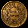 Image 2 : 1855 Braided Hair Half Cent CLOSELY UNCIRCULATED