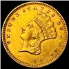 Image 1 : 1857 Gold $1 Indian Head Type 3 CLOSELY UNCIRCULATED