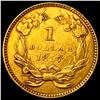 Image 2 : 1857 Gold $1 Indian Head Type 3 CLOSELY UNCIRCULATED