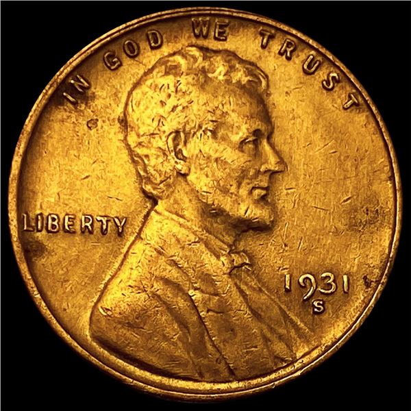 1931-S Lincoln Wheat Cent HIGH GRADE