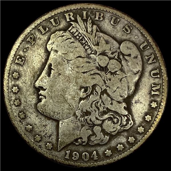 1904-S Silver Morgan Dollar NICELY CIRCULATED