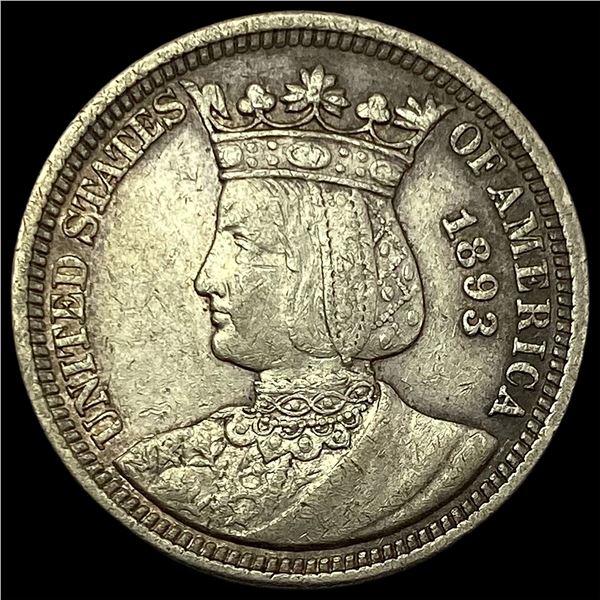 1893 Columbian Exposition Half Dollar CLOSELY UNCIRCULATED