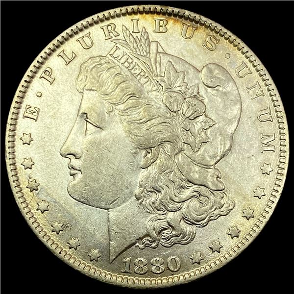 1880-S Silver Morgan Dollar CLOSELY UNCIRCULATED