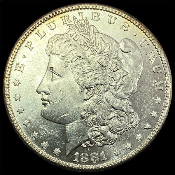 1881-S Silver Morgan Dollar CHOICE BU