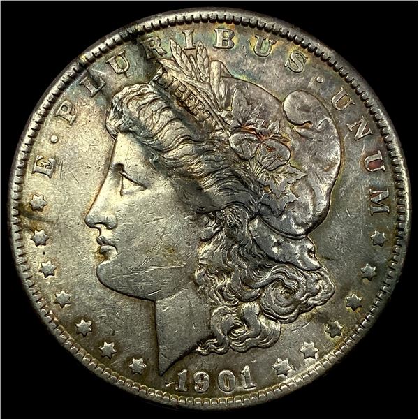 1901-O Silver Morgan Dollar NEARLY UNCIRCULATED