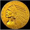 Image 1 : 1908 Indian Head Half Eagle $5 Gold CLOSELY UNCIRCULATED