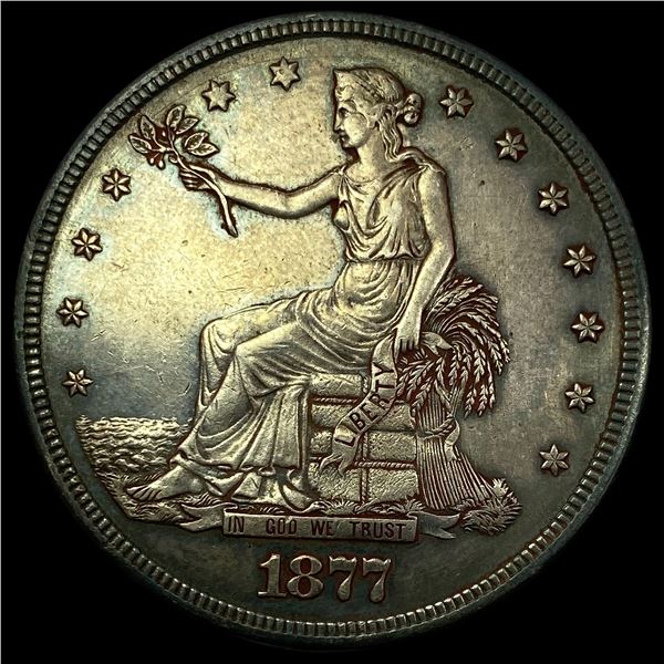 1877-S Silver Trade Dollar CLOSELY UNCIRCULATED