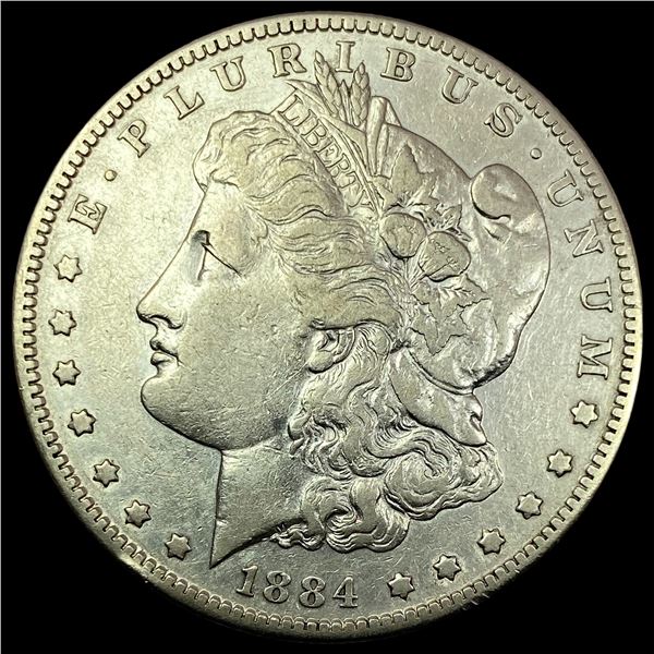 1884-S Silver Morgan Dollar NEARLY UNCIRCULATED