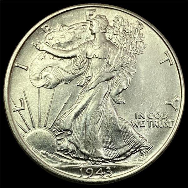 1943-S Silver Half Dollar CHOICE BU