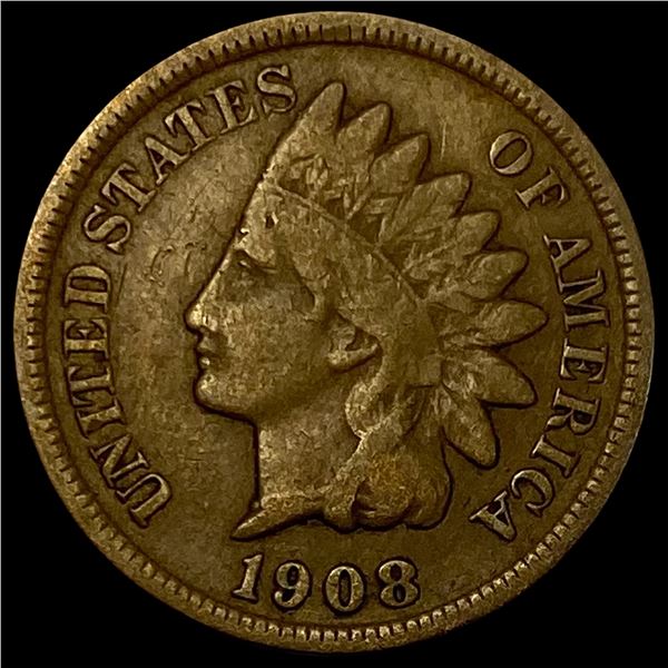 1908-S Indian Head Cent NICELY CIRCULATED