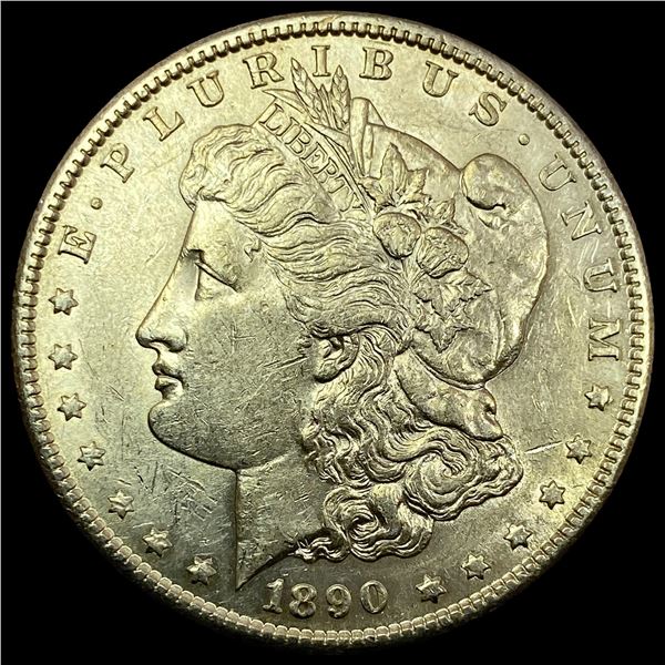 1890-S Morgan Silver Dollar CHOICE AU