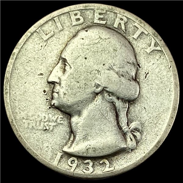 1932-D Silver Washington Quarter NICELY CIRCULATED