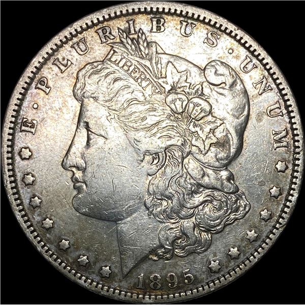 1895-O Silver Morgan Dollar NEARLY UNCIRCULATED