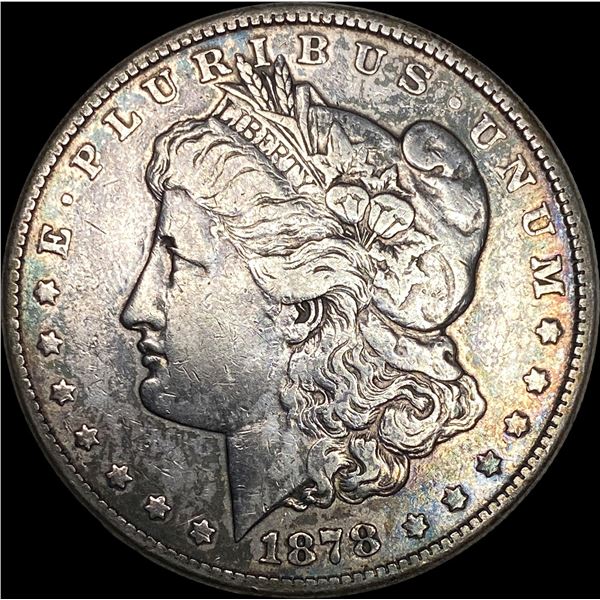 1878 8TF Silver Morgan Dollar NEARLY UNCIRCULATED
