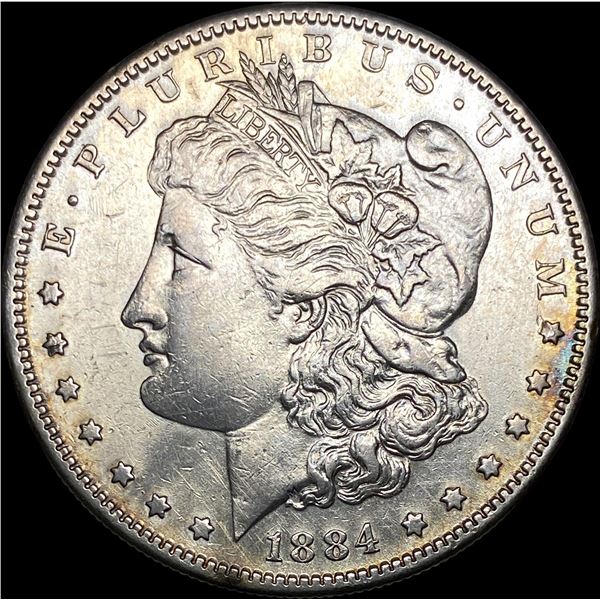 1884-S Silver Morgan Dollar CLOSELY UNCIRCULATED