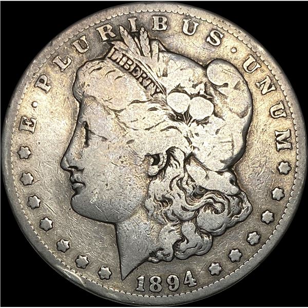 1894-S Silver Morgan Dollar NICELY CIRCULATED