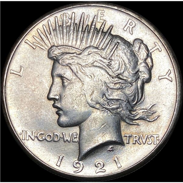 1921 Silver Peace Dollar CLOSELY UNCIRCULATED