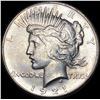 Image 1 : 1921 Silver Peace Dollar CLOSELY UNCIRCULATED