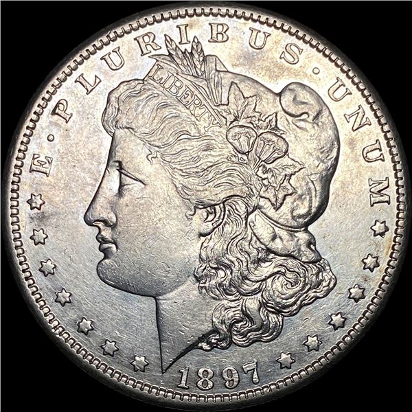1897-S Silver Morgan Dollar CLOSELY UNCIRCULATED