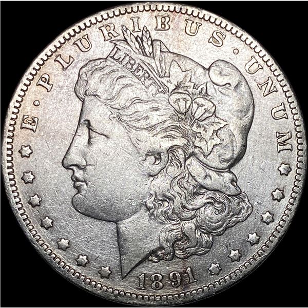 1891-O Silver Morgan Dollar LIGHTLY CIRCULATED