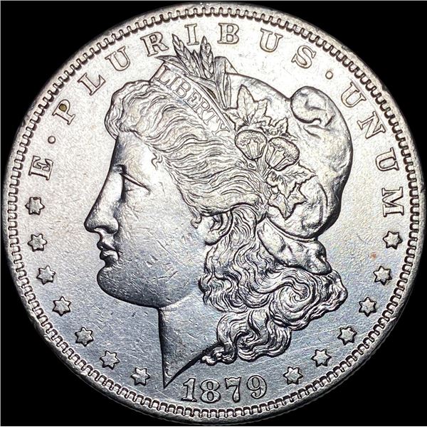 1879-S Silver Morgan Dollar CLOSELY UNCIRCULATED
