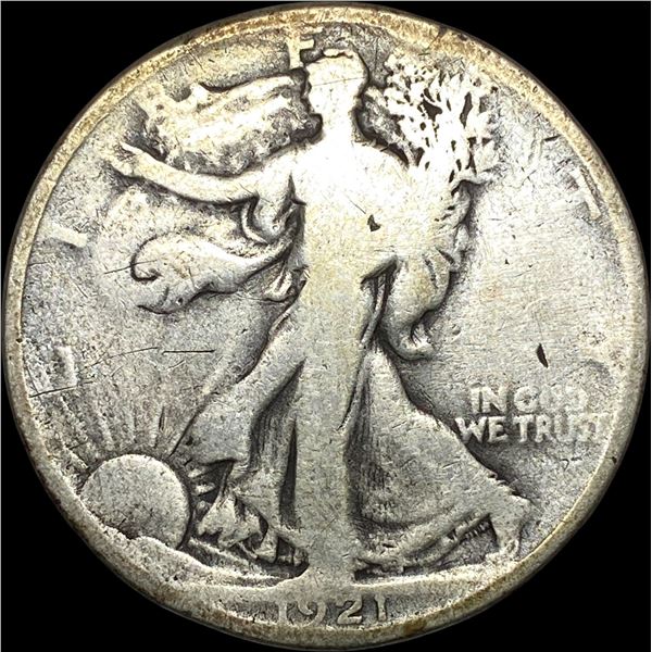 1921 Walking Liberty Half Dollar NICELY CIRCULATED