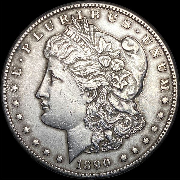 1890-CC Silver Morgan Dollar CLOSELY UNCIRCULATED