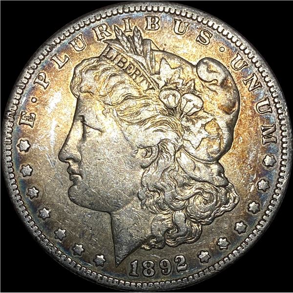 1892-S Silver Morgan Dollar NEARLY UNCIRCULATED